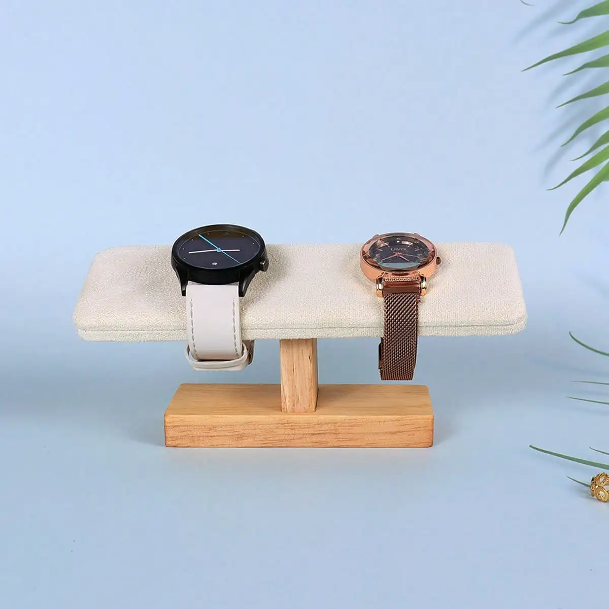 Jewelry And Watches Box - ขาตั้งออแกไนเซอร์นาฬิกาเครื่องประดับ - ฟังก์ชั่นการจัดเก็บและการตกแต่งนาฬิกาคู่ที่มีสไตล์