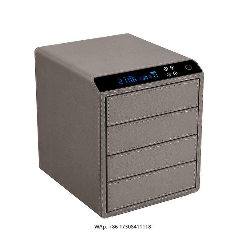 Jewelry And Watches Box - กล่องเก็บเครื่องประดับอัจฉริยะ กล่องหนังเก็บของมีค่า ตู้เซฟ กล่องเก็บเงิน สำหรับต่างหู สร้อยข้อมือ
