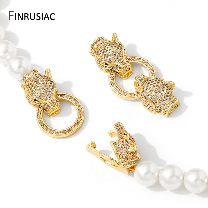 ทองเหลืองชุบทอง 18K ประดับเพชร - Pearl Necklace บทวิจารณ์และราคา