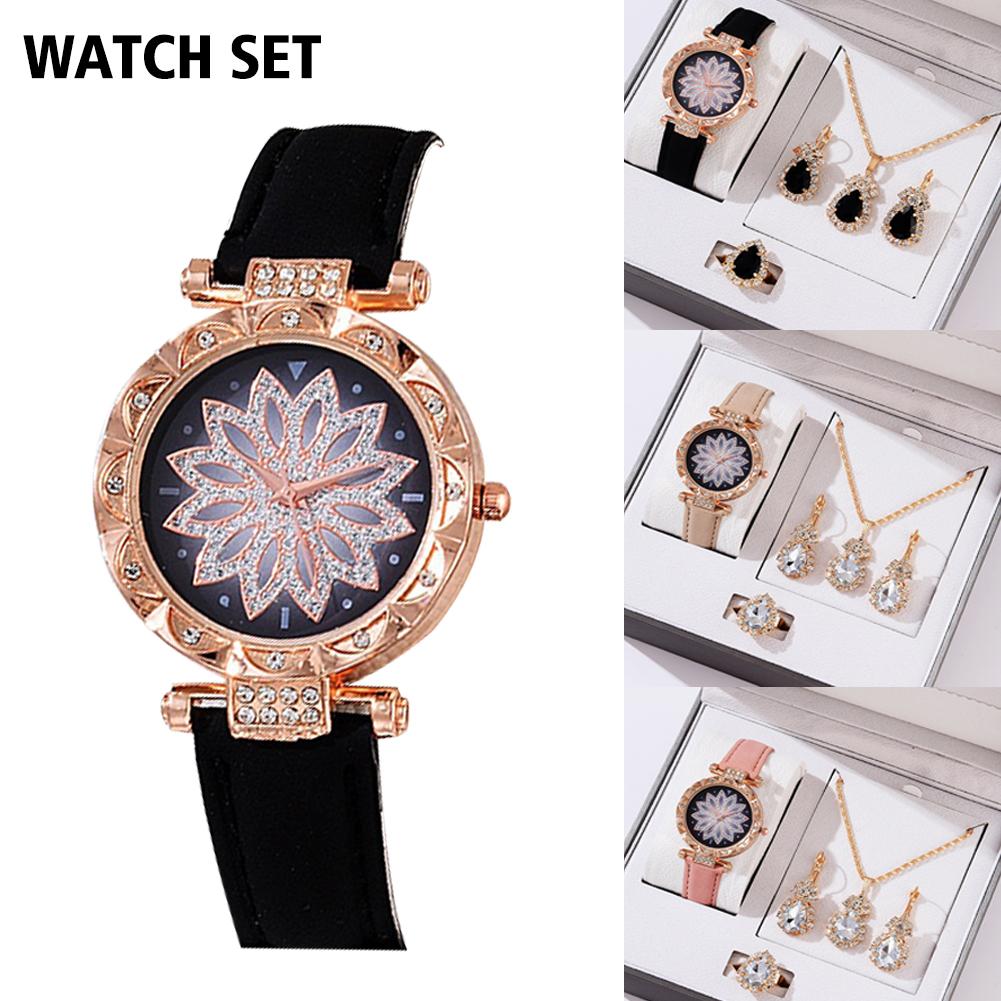 นาฬิกาควอตซ์ผู้หญิงสุดหรู พร้อ - Jewelry Watches For Ladies บทวิจารณ์และราคา