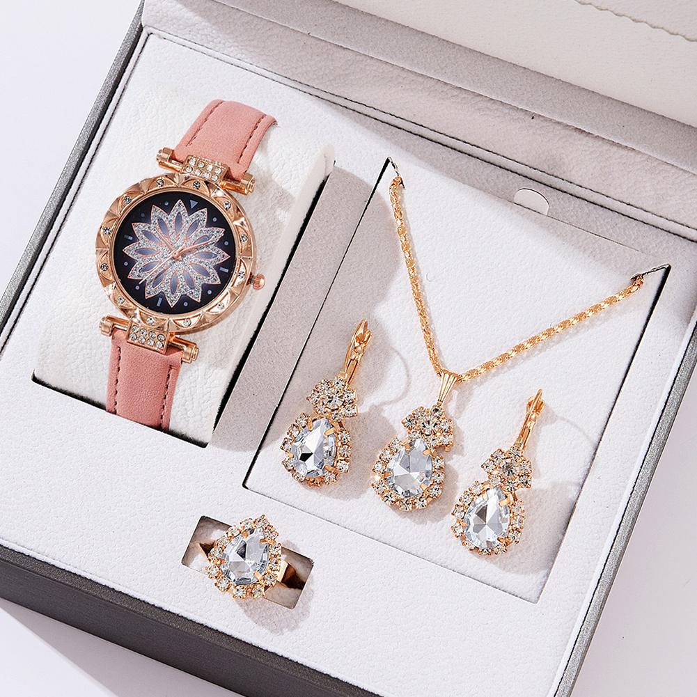 นาฬิกาควอตซ์ผู้หญิงสุดหรู พร้อ - Jewelry Watches For Ladies บทวิจารณ์และราคา