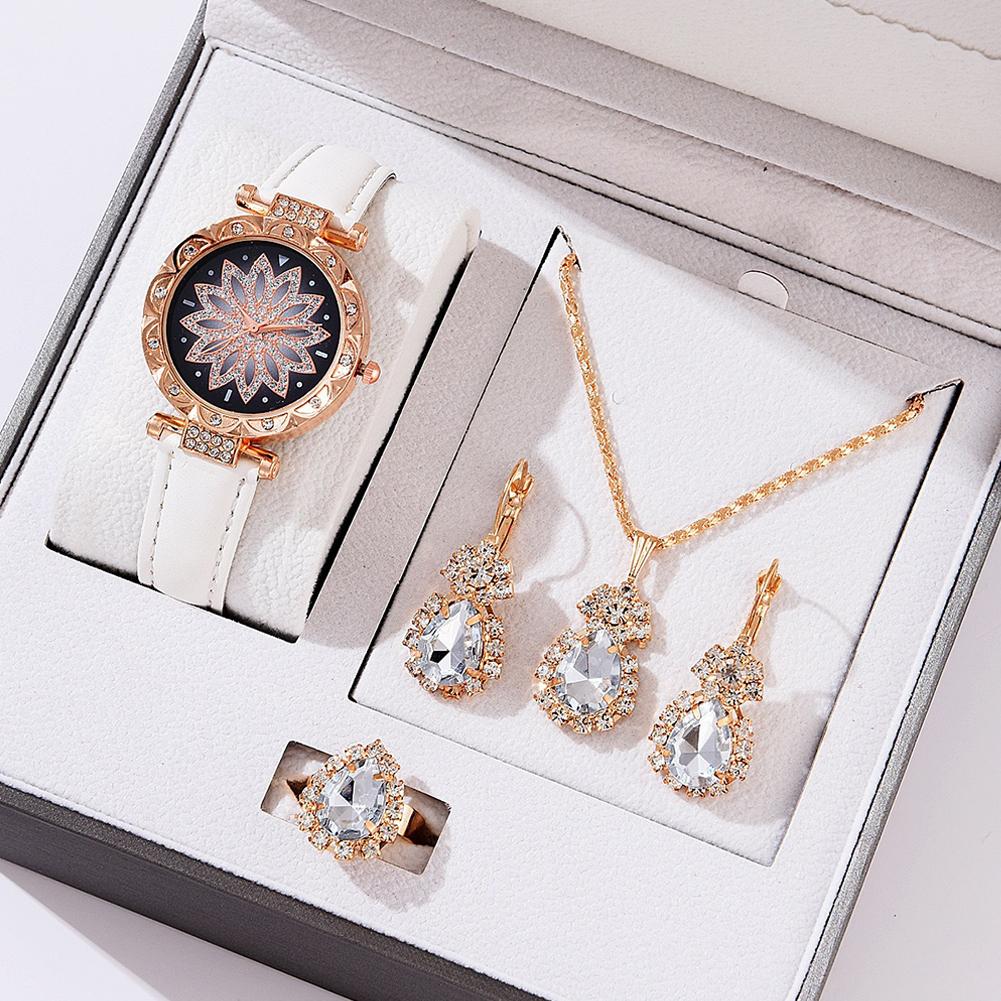 นาฬิกาควอตซ์ผู้หญิงสุดหรู พร้อ - Jewelry Watches For Ladies บทวิจารณ์และราคา