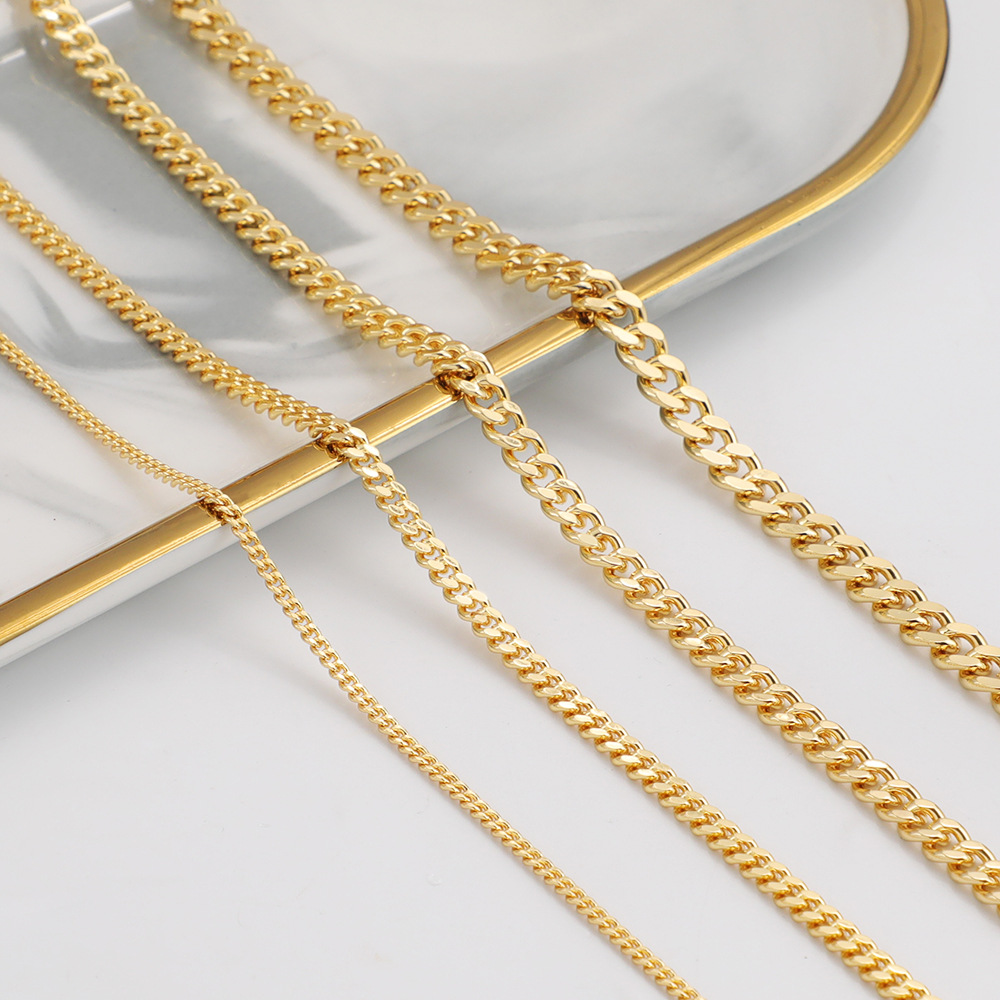 WT-BC202 ยุโรป Hip-Hop 18K สีแ - Hip Hop Chain Necklace บทวิจารณ์และราคา