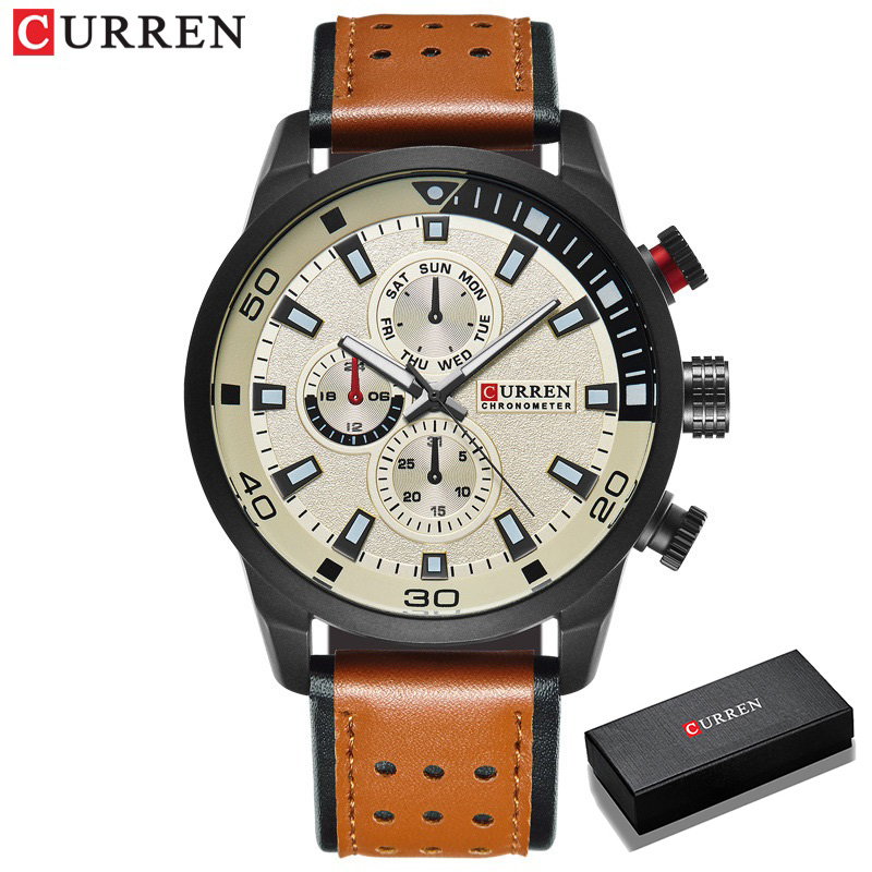 2017 CURREN นาฬิกาแบรนด์หรูผู้ - Jewelry Inspired Watches บทวิจารณ์และราคา