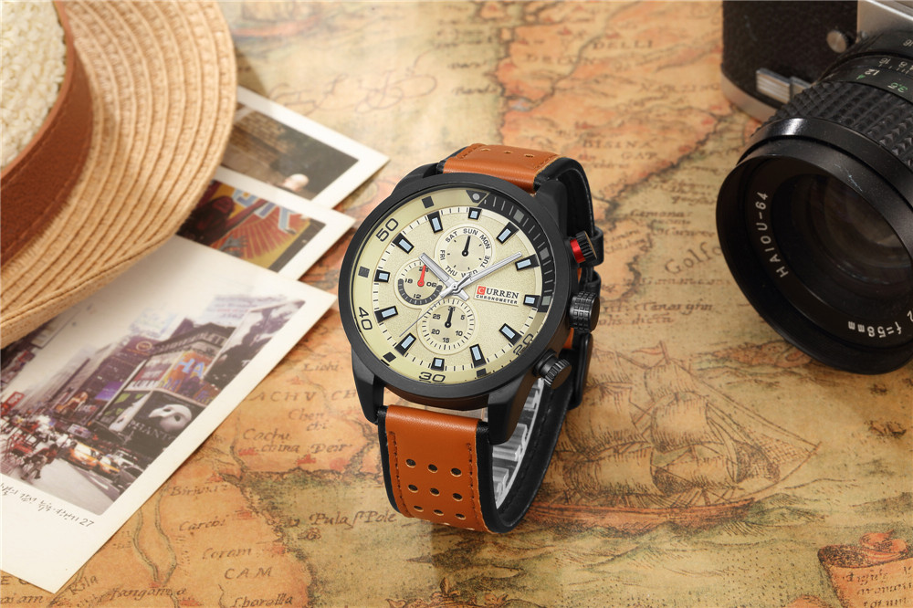 2017 CURREN นาฬิกาแบรนด์หรูผู้ - Jewelry Inspired Watches บทวิจารณ์และราคา