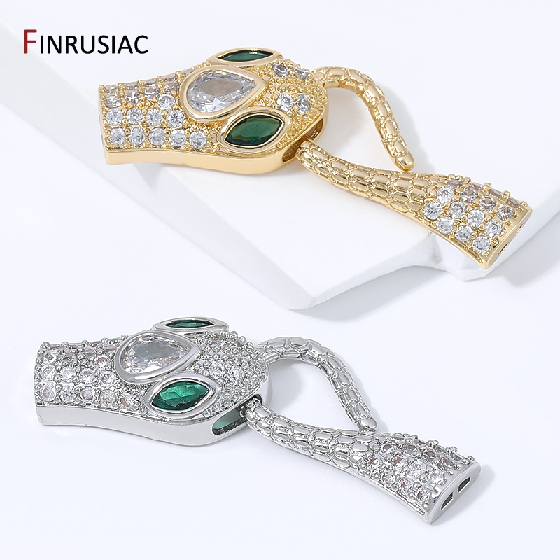 ตัวล็อกสร้อยคอหัวงูทองเหลืองชุ - Pearl Necklace บทวิจารณ์และราคา