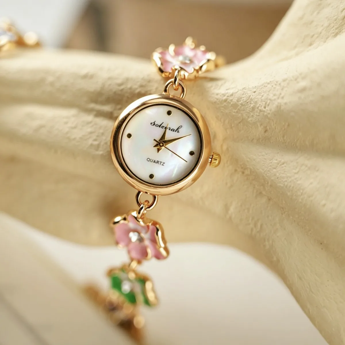 นาฬิกาข้อมือผู้หญิงแบบสายโซ่ลา - Jewelry Watches Silver บทวิจารณ์และราคา