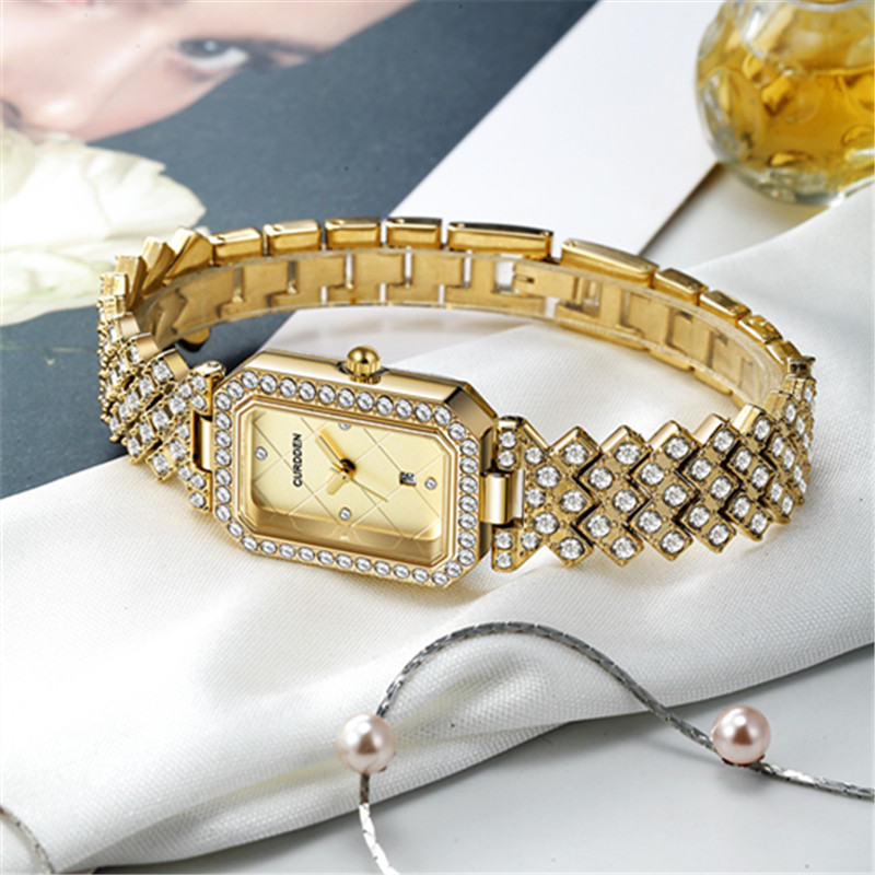 นาฬิกาทรงสี่เหลี่ยมแบรนด์ curd - Jewelry Watches Silver บทวิจารณ์และราคา