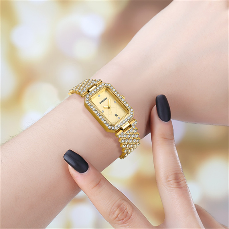 นาฬิกาทรงสี่เหลี่ยมแบรนด์ curd - Jewelry Watches Silver บทวิจารณ์และราคา