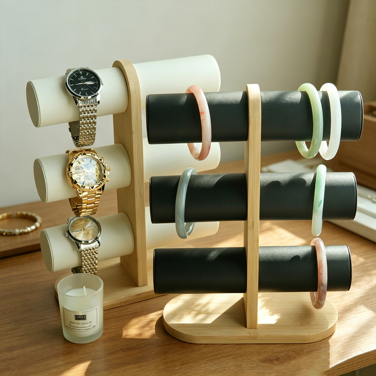 ชั้นวางโชว์นาฬิกาและกำไลข้อมือ - Jewelry Shop Watches บทวิจารณ์และราคา