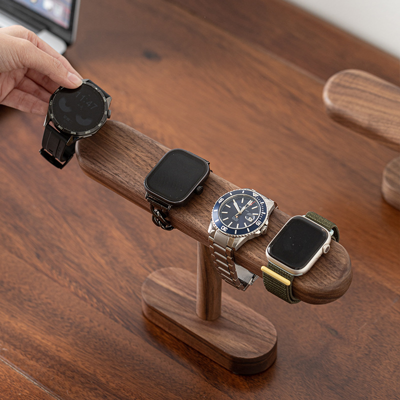 แท่นวางนาฬิกาไม้วอลนัทชั้นเดีย - Jewelry Shop Watches บทวิจารณ์และราคา