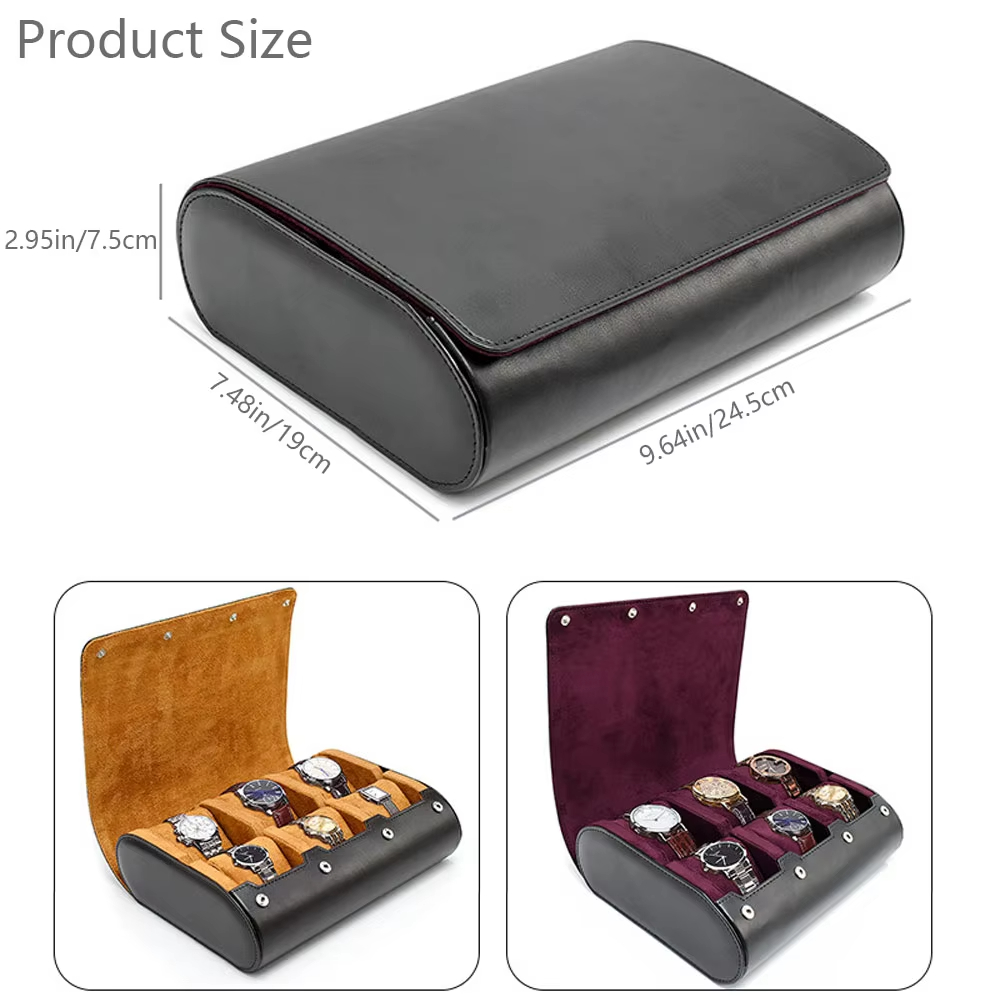 กล่องใส่นาฬิกาสำหรับเดินทาง สำ - Jewelry And Watches Box บทวิจารณ์และราคา