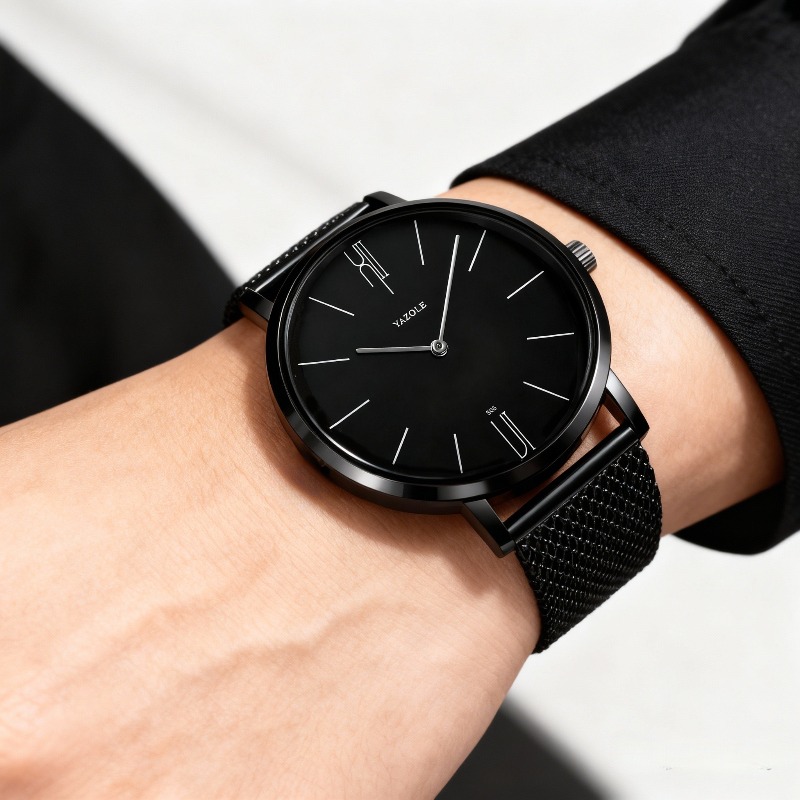 นาฬิกาข้อมือผู้ชายแฟชั่นเรียบง - Jewelry Inspired Watches บทวิจารณ์และราคา