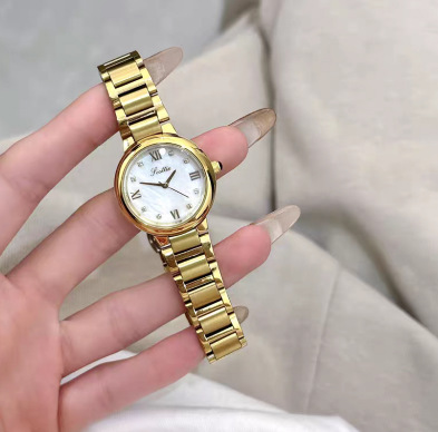 นาฬิกาข้อมือผู้หญิงกันน้ำ สายเ - Jewelry Watches Silver บทวิจารณ์และราคา