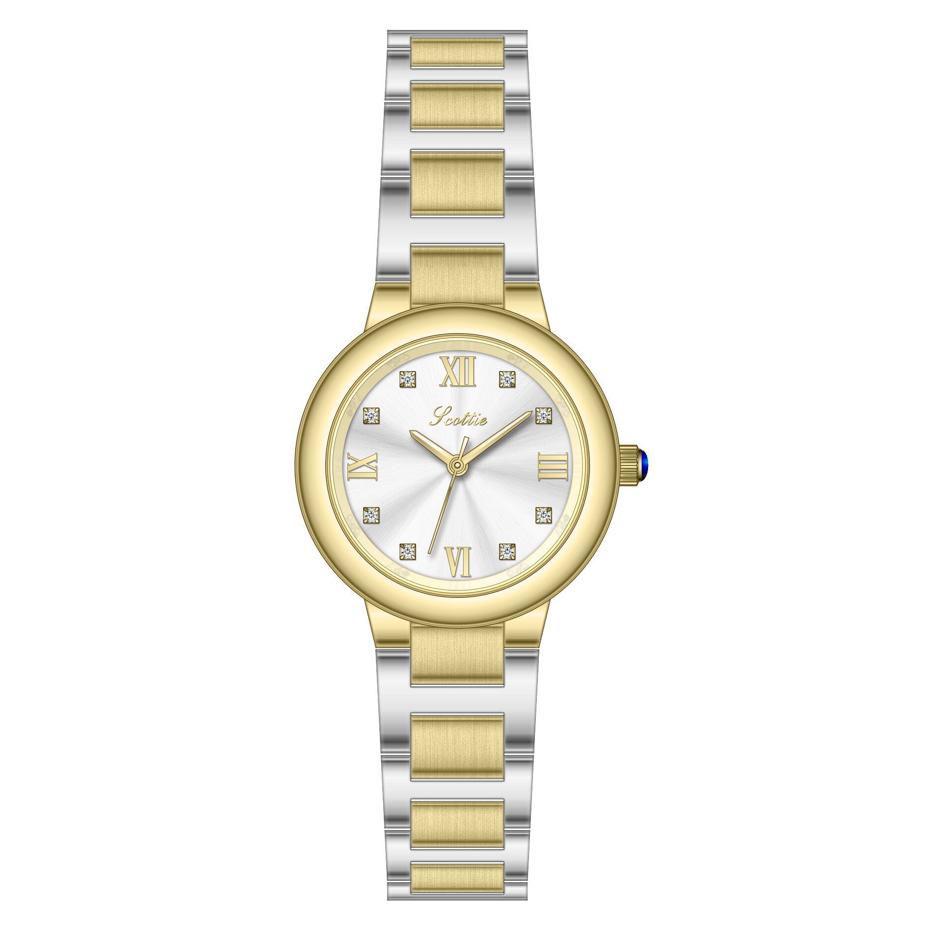 นาฬิกาข้อมือผู้หญิงกันน้ำ สายเ - Jewelry Watches Silver บทวิจารณ์และราคา