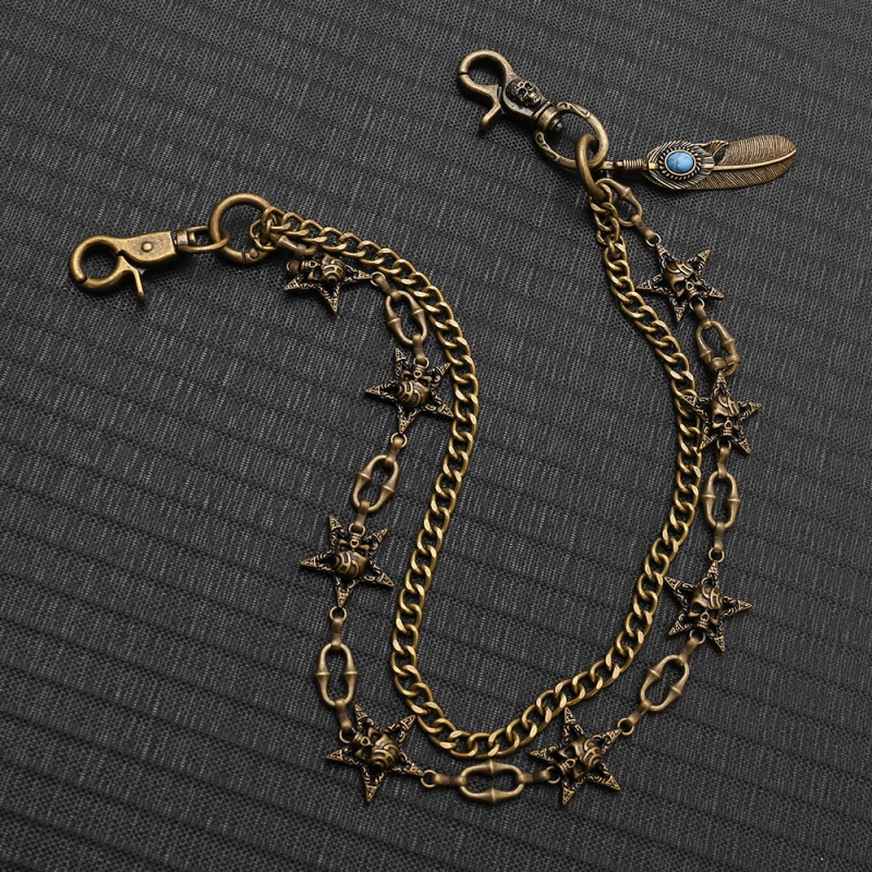 ฮิปฮอป พังก์ ร็อก เมทัล กางเกง - Hip Hop Chain Necklace บทวิจารณ์และราคา