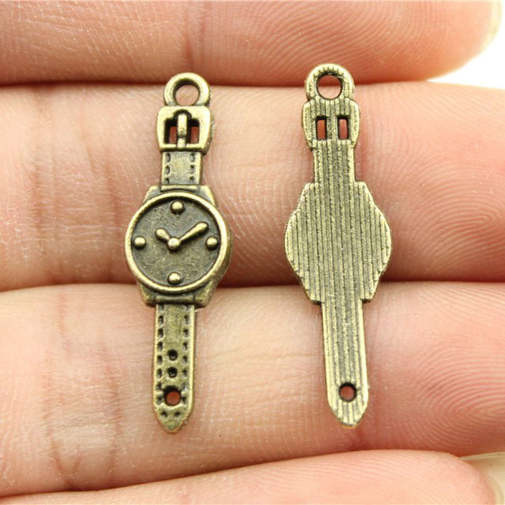 10 ชิ้น 30x9 มม. 2 สี สีเงินโบ - Jewelry Watches Silver บทวิจารณ์และราคา