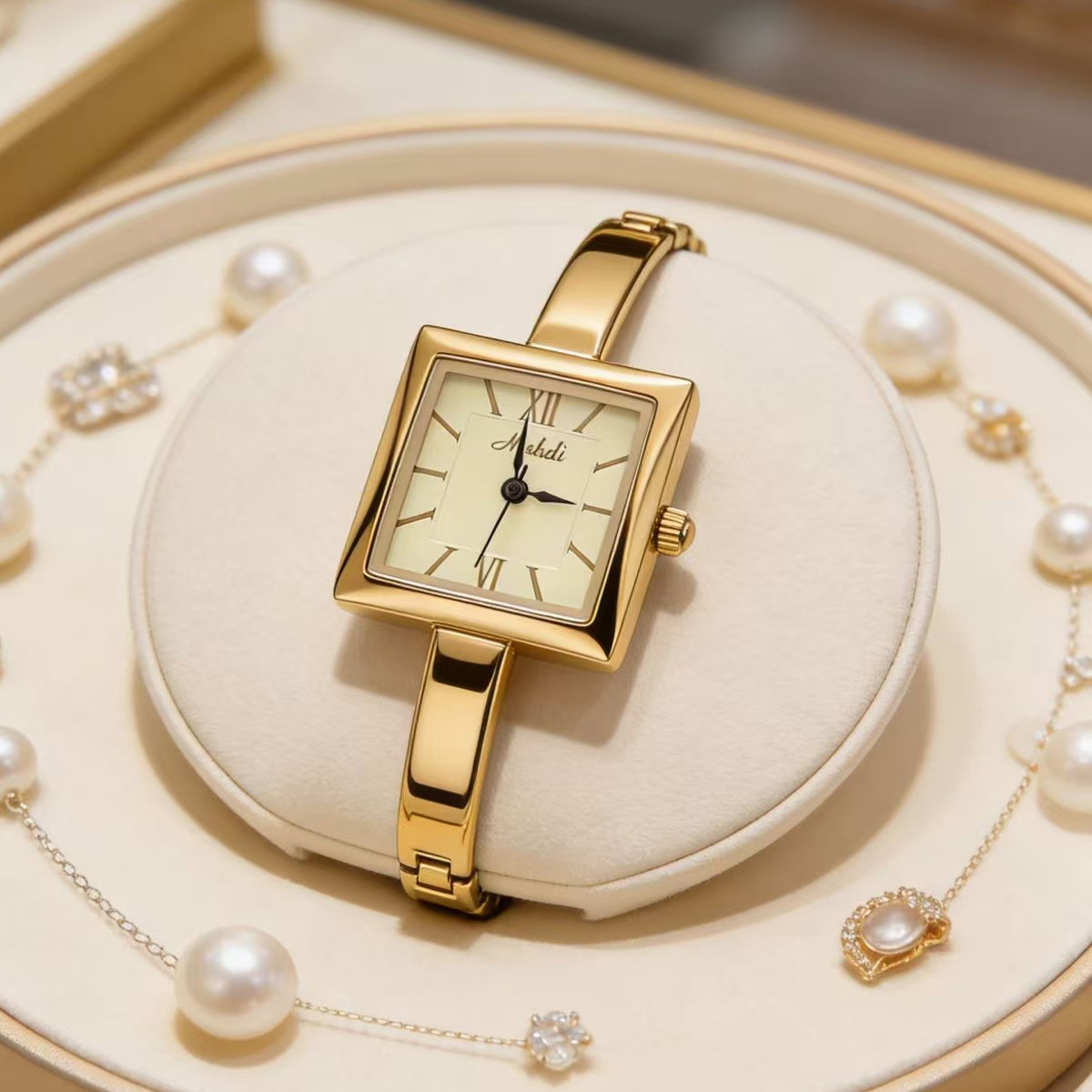 นาฬิกาข้อมือควอตซ์กันน้ำ ดีไซน - Jewelry Watches Brands บทวิจารณ์และราคา