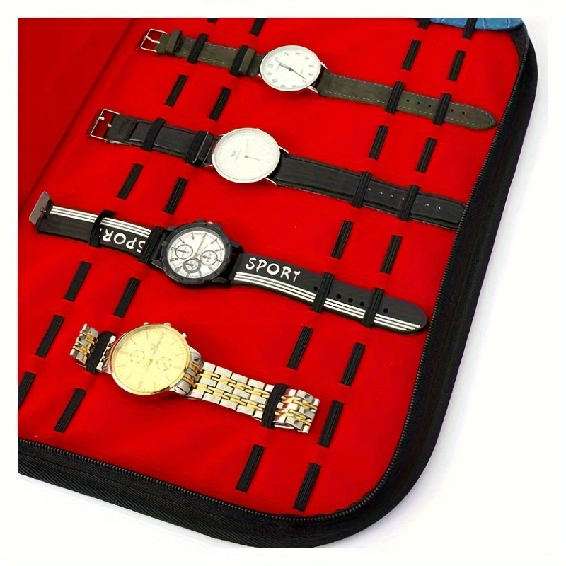 กระเป๋าเก็บนาฬิกา 20 ช่อง กระเ - Jewelry And Watches Box บทวิจารณ์และราคา