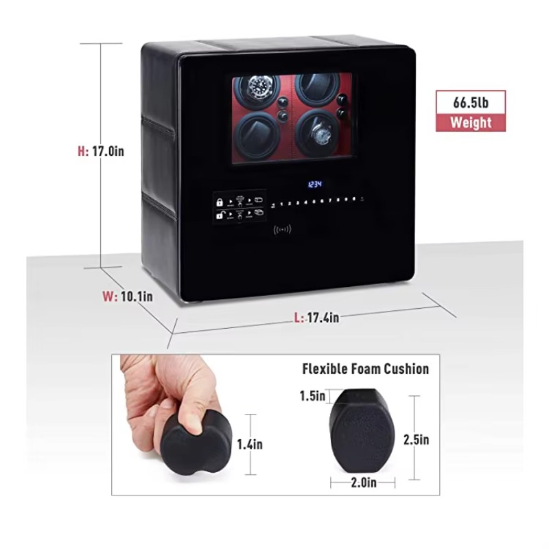 กล่องเก็บนาฬิกาอัตโนมัติ 12 รุ - Jewelry And Watches Box บทวิจารณ์และราคา