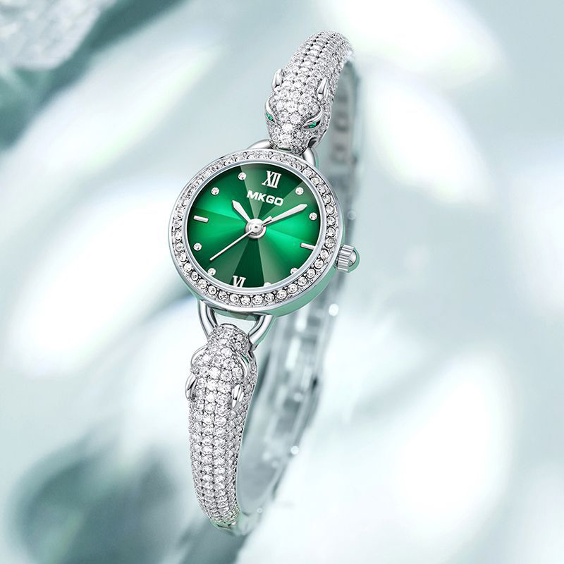 นาฬิกาข้อมือผู้หญิงลายเสือดาว  - Jewelry Watches For Ladies บทวิจารณ์และราคา