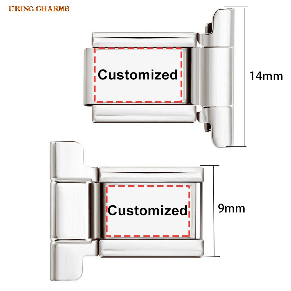 1 คู่ภาพโลโก้ที่กําหนดเองสายนา - Jewelry Watch Making บทวิจารณ์และราคา
