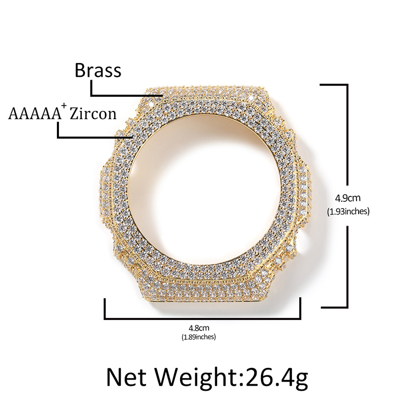 เคสนาฬิกา DW-6900 สไตล์ฮิปฮอปป - Jewelry Watches Silver บทวิจารณ์และราคา