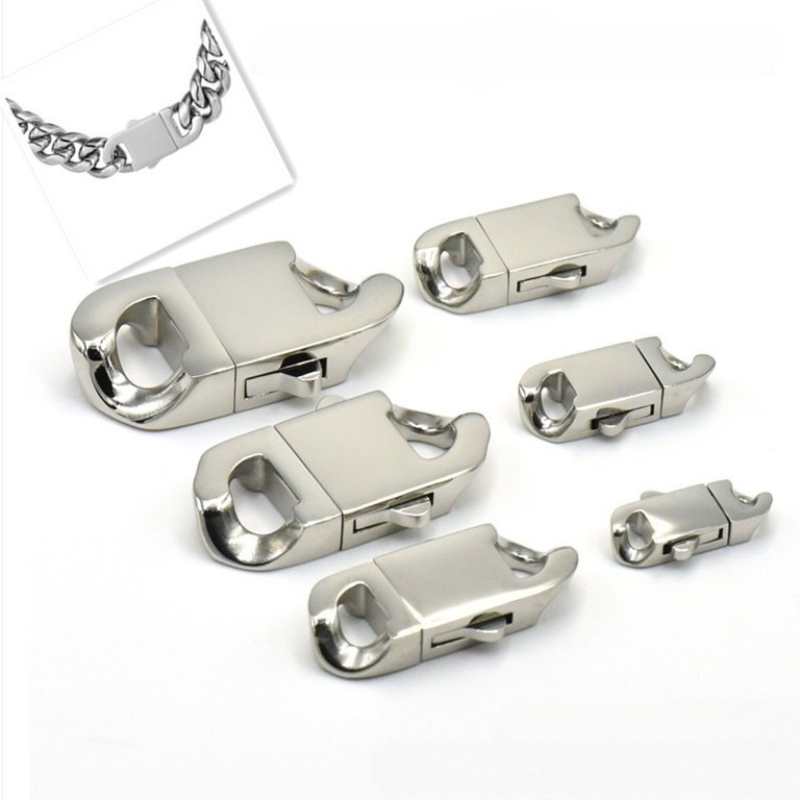 ตัวล็อคสปริงสแตนเลสแบบก้ามปู ส - Hip Hop Chain Necklace บทวิจารณ์และราคา