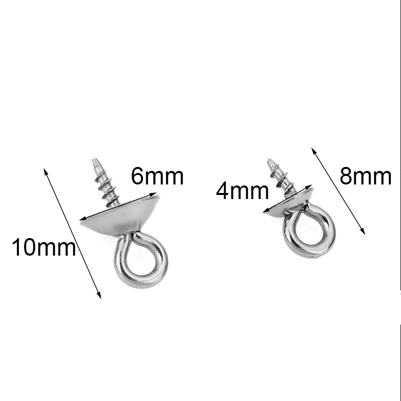 ตะขอเกี่ยวจี้มุกสแตนเลส 20 ชิ้ - Pearl Necklace บทวิจารณ์และราคา